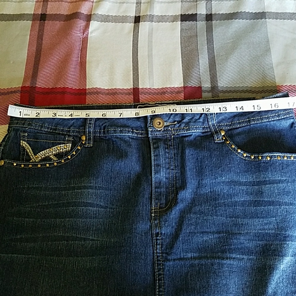 Cato denim skirt